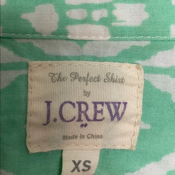 J. Crew printed classic button-down shirt - Picture 3 of 3
